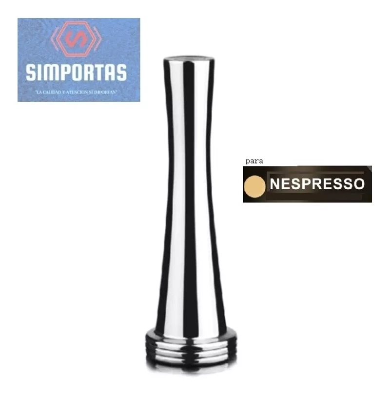 APISONADOR ACERO PARA CAPSULA NESPRESSO REUTILIZABLE STGO. - 1