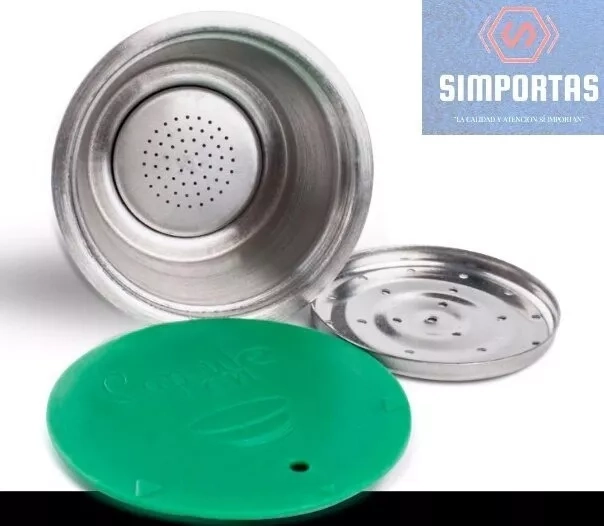 CAPSULA DOLCE GUSTO REUTILIZABLE ACERO INOXIDABLE + REGALO - 1