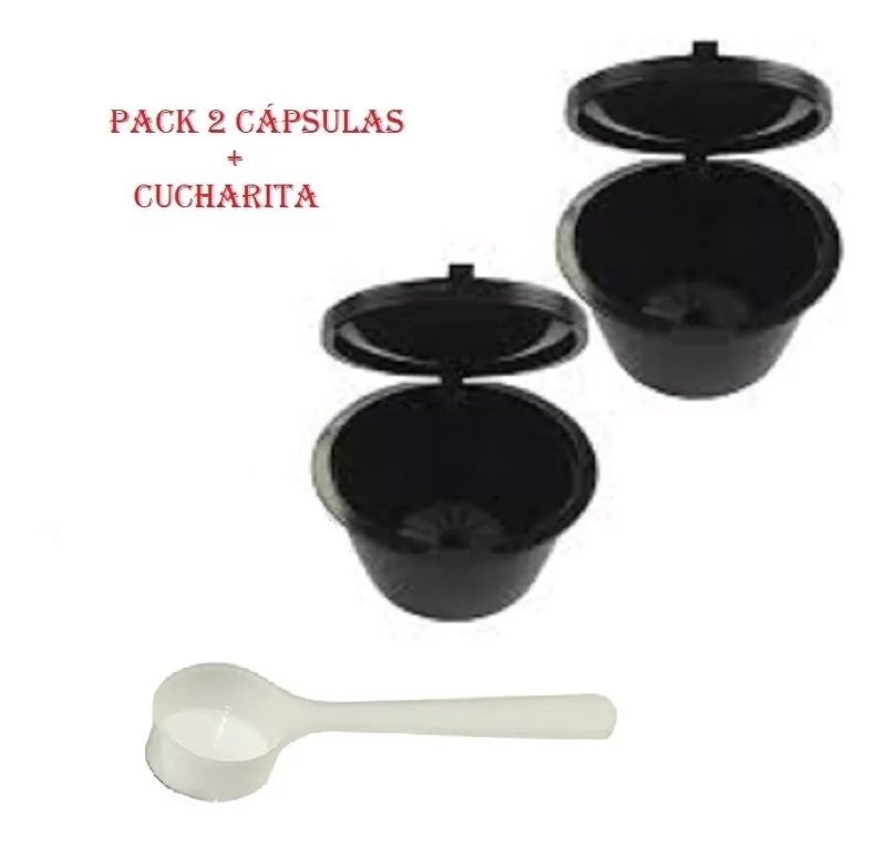 CAPSULAS REUTILIZABLES P/ DOLCE GUSTO 2+ CUCHARITA SANTIAGO - 1