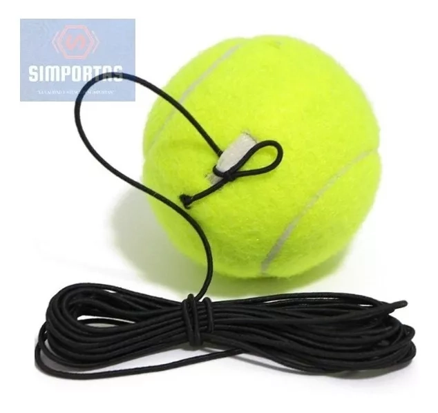 PELOTA CON CUERDA AUTO ENTRENAMIENTO DE TENIS PARA BASE STGO - 1