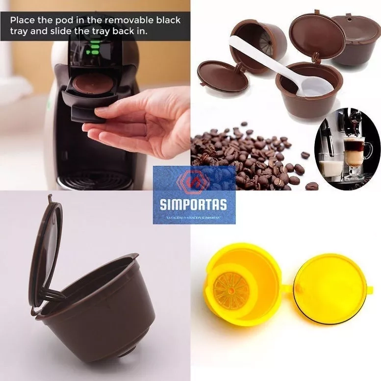 CAPSULAS REUTILIZABLES PARA MODELOS DOLCE GUSTO SIMPORTAS - 1