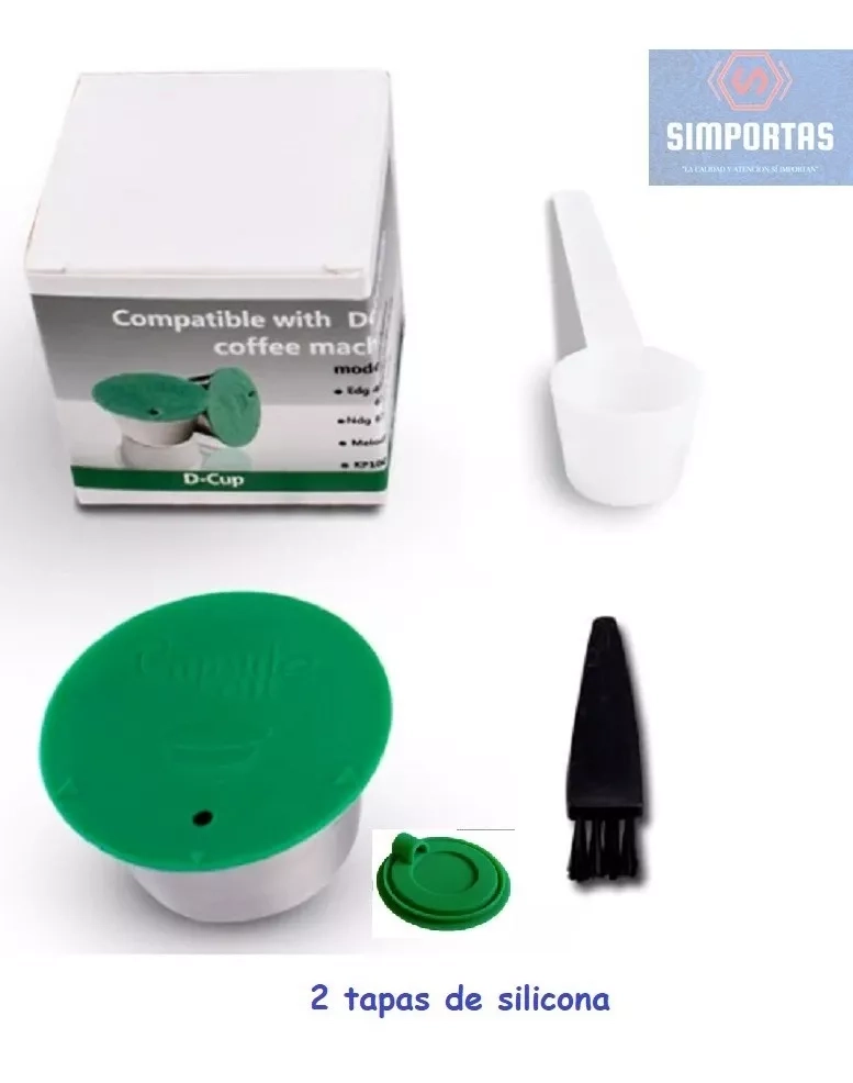 CAPSULA DOLCE GUSTO METALICA REUTILIZABLE ACCESORIO SANTIAGO - 1