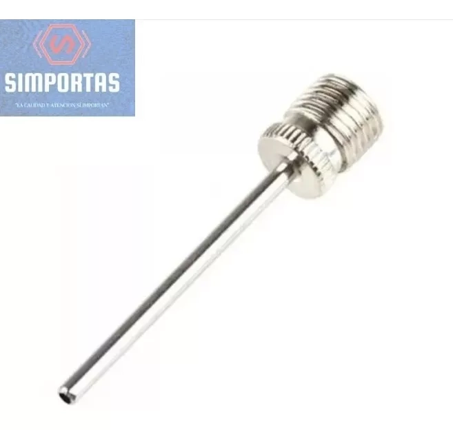 AGUJA METALICA PARA INFLAR BALONES UNIDAD DESPACHO EXPRESS - 1