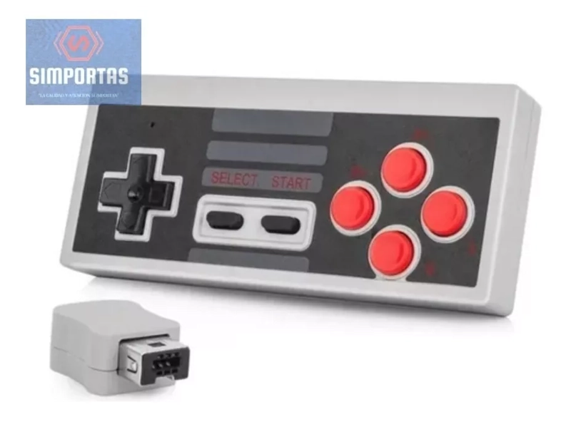 CONTROL INALAMBRICO PARA CONSOLA NINTENDO NES RETRO STGO. - 1
