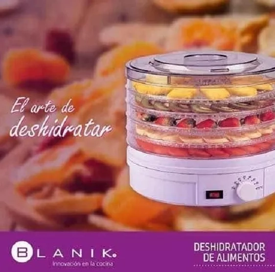 DESHIDRATADOR DE ALIMENTOS BLANIK FRUTAS EL MEJOR SANTIAGO - 1