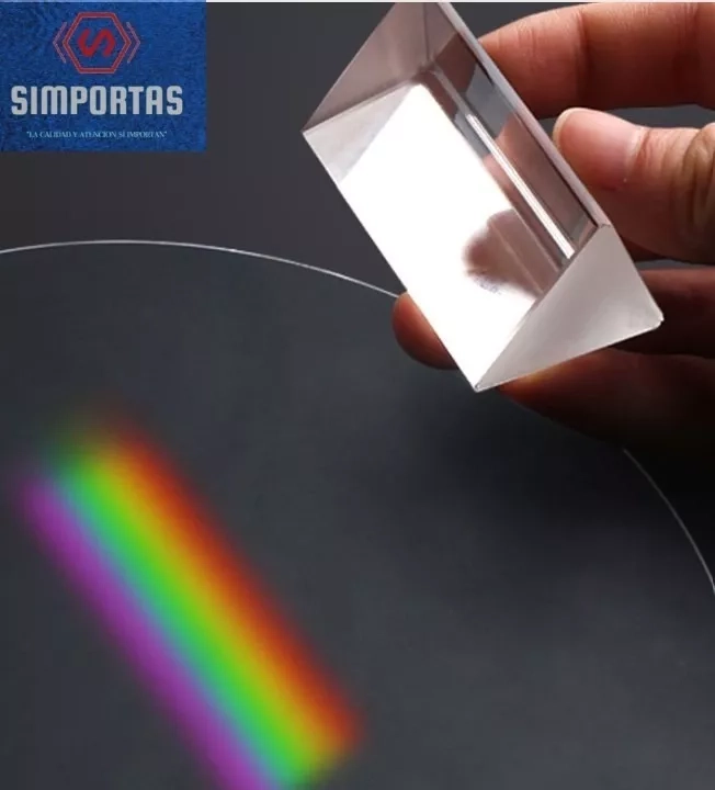 CRISTAL ARCOIRIS REFRACCION LUZ CIENCIA PRISMA NIÑOS FLEX - 1
