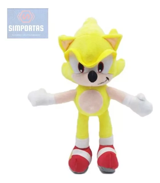 PELUCHE DE SONIC 37 CM PERSONAJE CALIDAD - 1