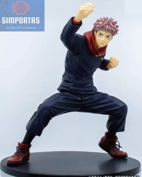 FIGURA JUJUTSU KAISEN - YUJI ITADORI TAITO 17CM CALIDAD - 1