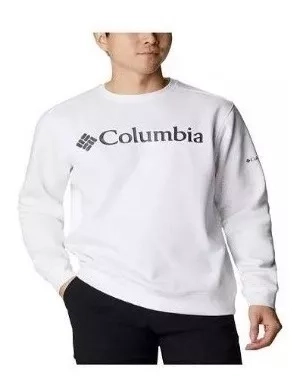 POLERON HOMBRE MARCA COLUMBIA USA BLANCO XL ENVIO GRATIS - 1