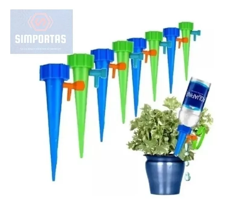 12 X ESTACAS RIEGO POR GOTEO CULTIVO PLANTAS UNIDAD SANTIAGO - 1