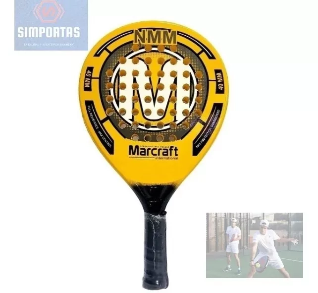PALA PADEL MARCRAFT NMM FREESTYLE NUCLEO EVA FOAM CARBON SGO - 1