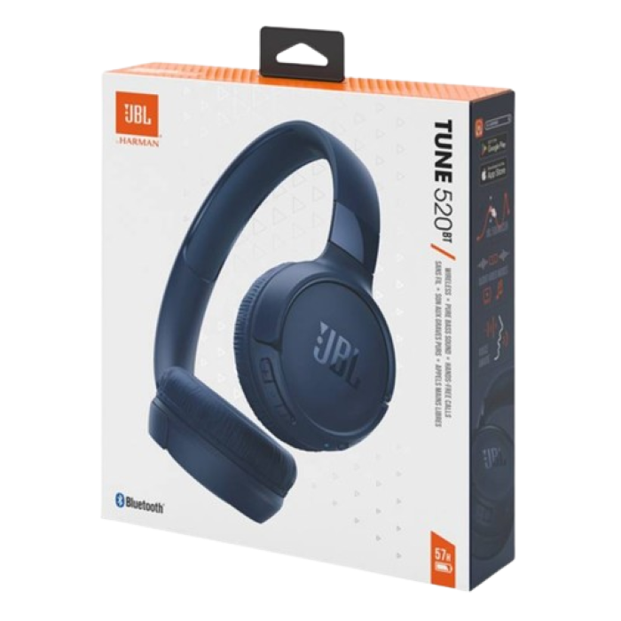 AUDÍFONOS JBL INALÁMBRICOS TUNE 520BT COLOR AZUL - 2
