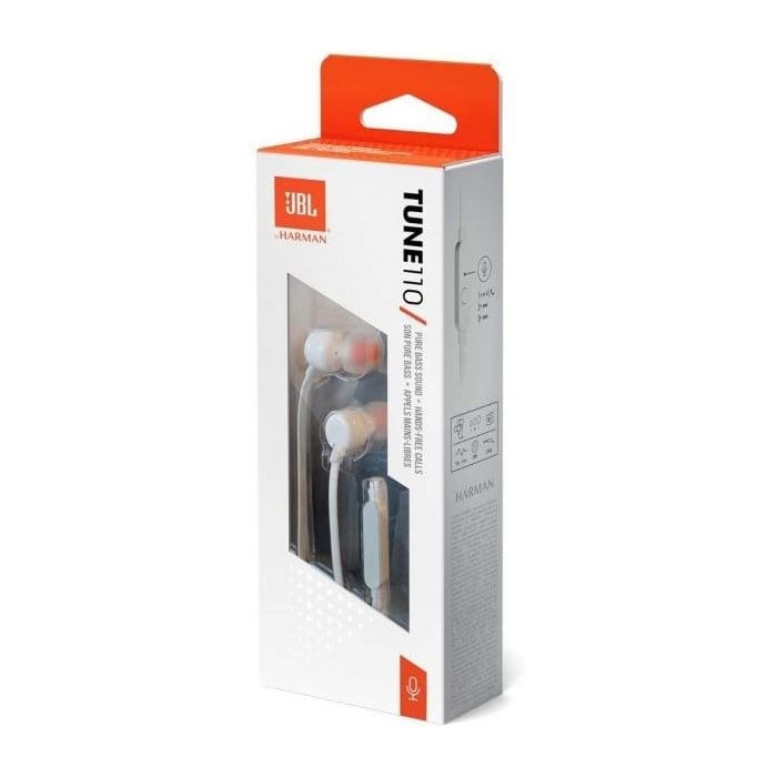 AUDIFONOS JBL TUNE 110 BLANCO - 4