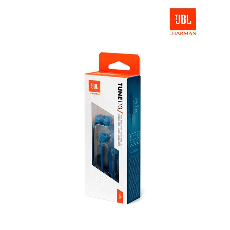 AUDIFONOS JBL TUNE 110 AZUL - 4