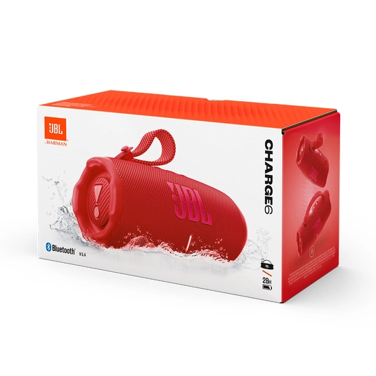 PARLANTE JBL CHARGE 6 ROJO - 5