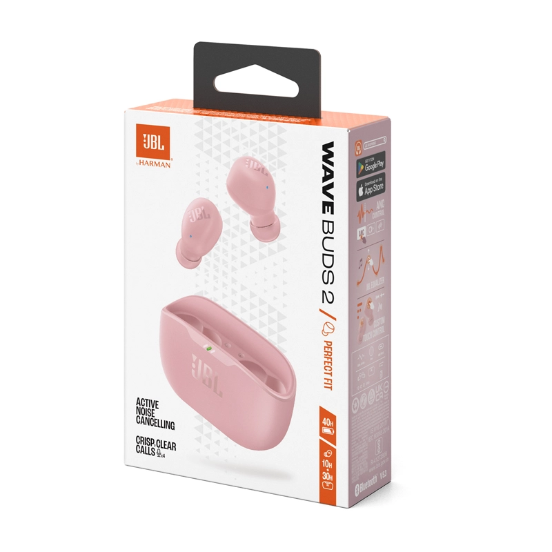 AUDIFONOS JBL WAVE BUDS 2 ROSA - 6