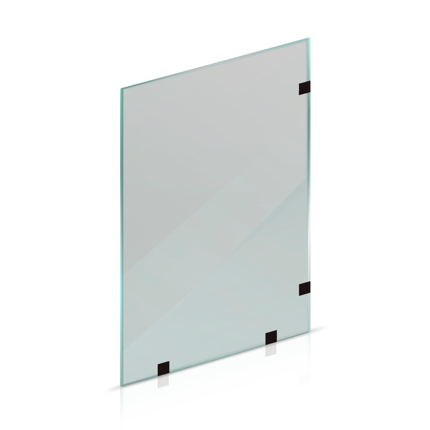 MAMPARA TEMPLADA DELLORTO BAGNO 80X190 BLK 8 MM - 2