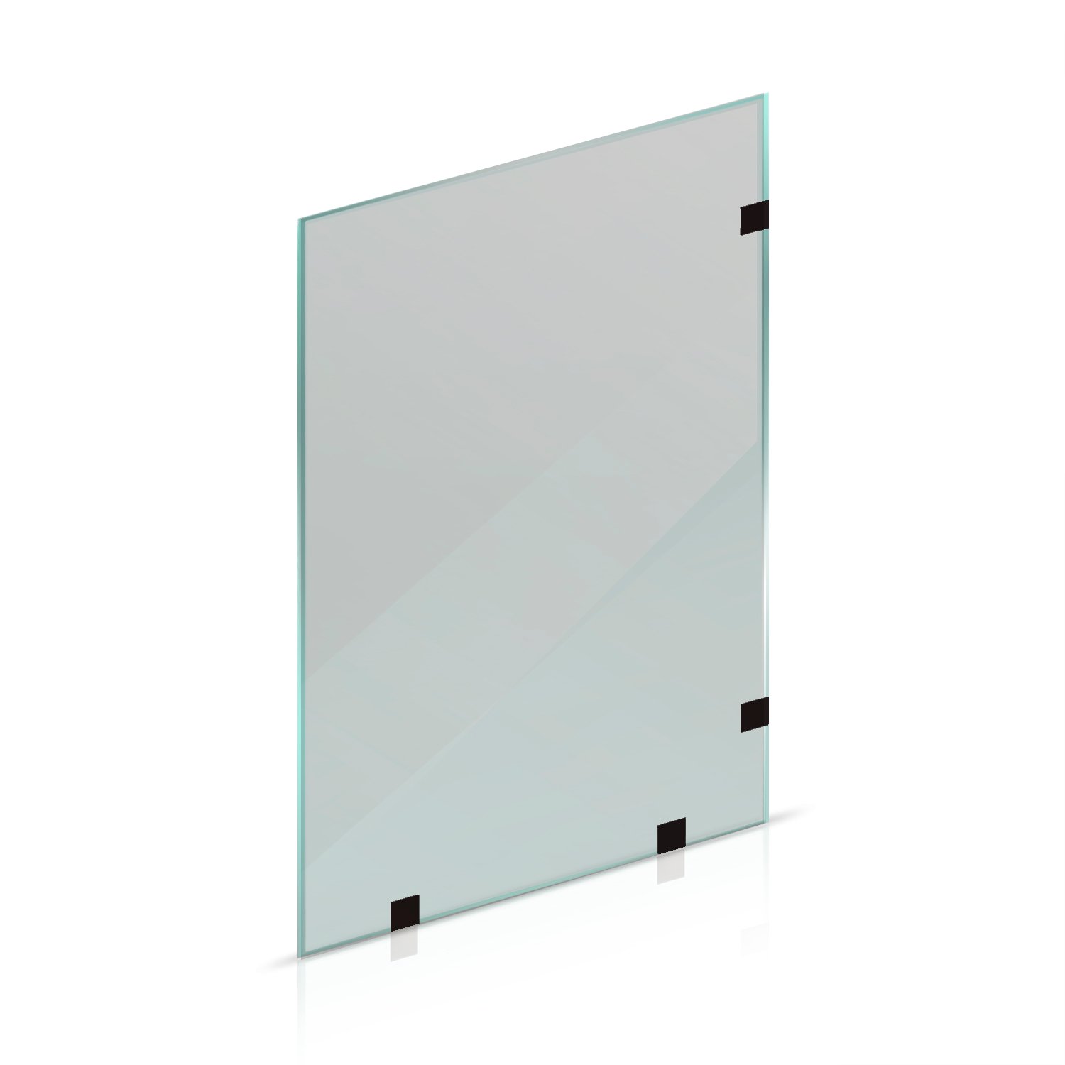 MAMPARA TEMPLADA DELLORTO BAGNO 100X190 BLK 8 MM - 2