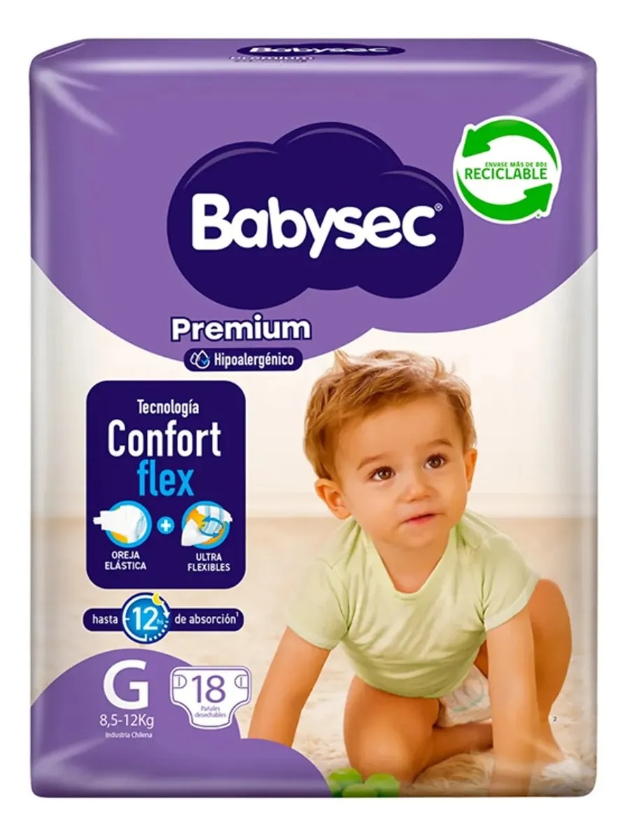 BABYSEC PREMIUM - TALLA G - 18 UDS. - 1
