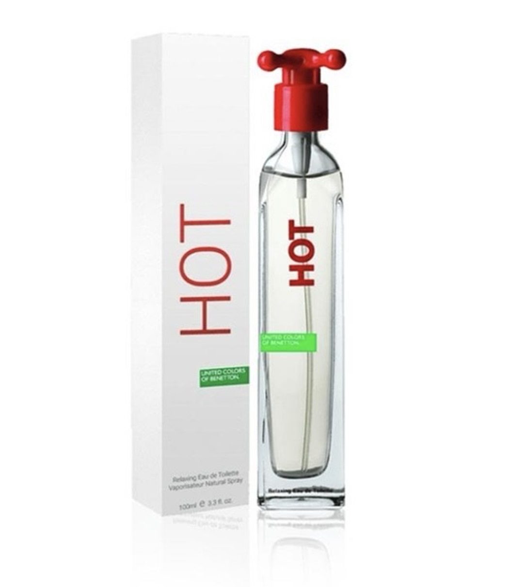 PERFUME BENETTON HOT MUJER EDT 100 ML - 1