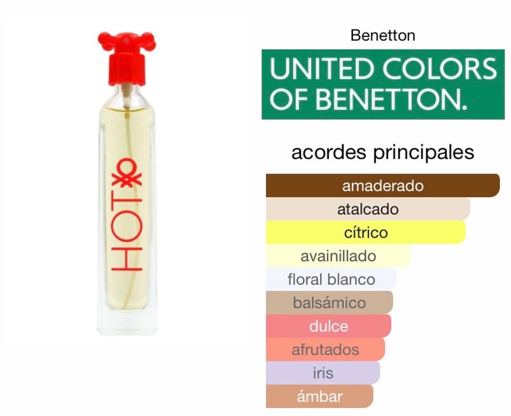 PERFUME BENETTON HOT MUJER EDT 100 ML - 3