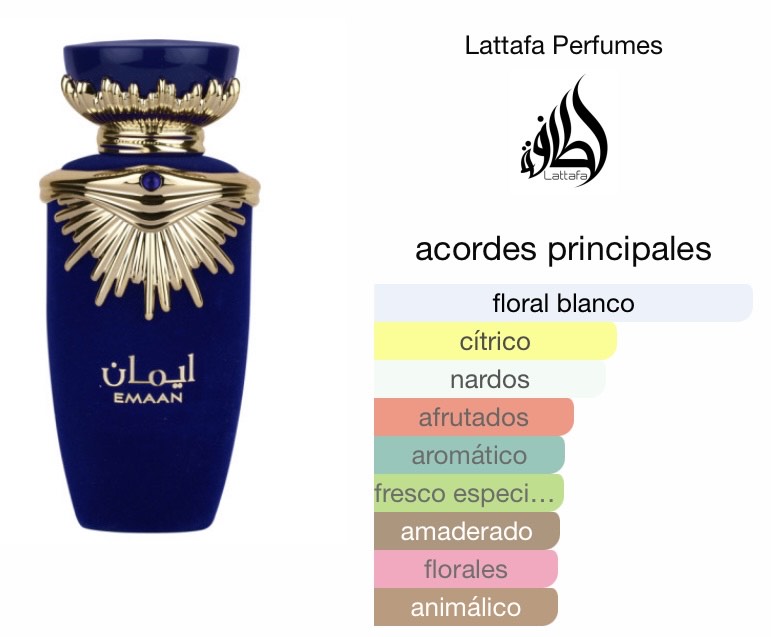PERFUME LATTAFA EMAAN MUJER EDP 100 ML - 3