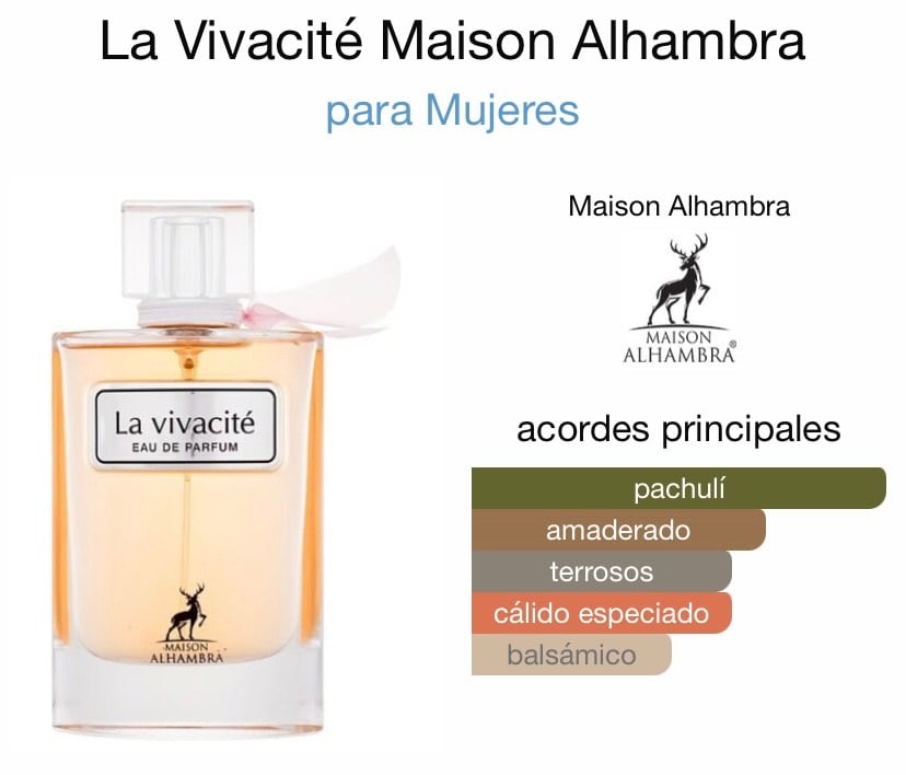 PERFUME MAISON ALHAMBRA LA VITA BELLA MUJER EDP 100 ML - 3