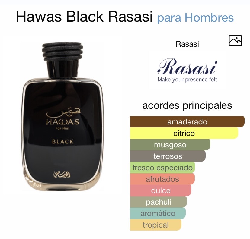 RASASI HAWAS BLACK EDP 100 ML - 3