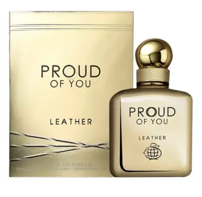 FRAGRANCE WORLD PROUD OF YOU LEATHER EDP 100 ML (ARMANI STRONGER WITH YOU LEATHER) - 1