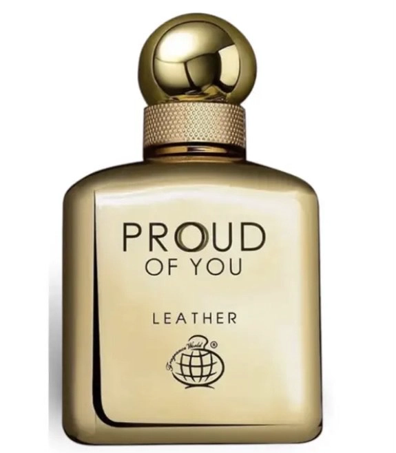 FRAGRANCE WORLD PROUD OF YOU LEATHER EDP 100 ML (ARMANI STRONGER WITH YOU LEATHER) - 2