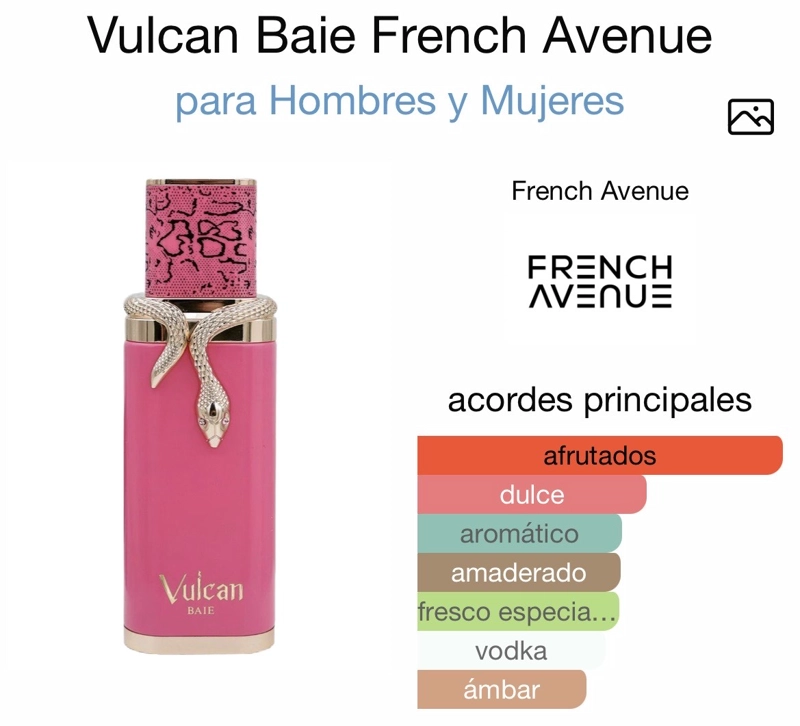 FRENCH AVENUE VULCAN BAIE EDP 100 ML - 3