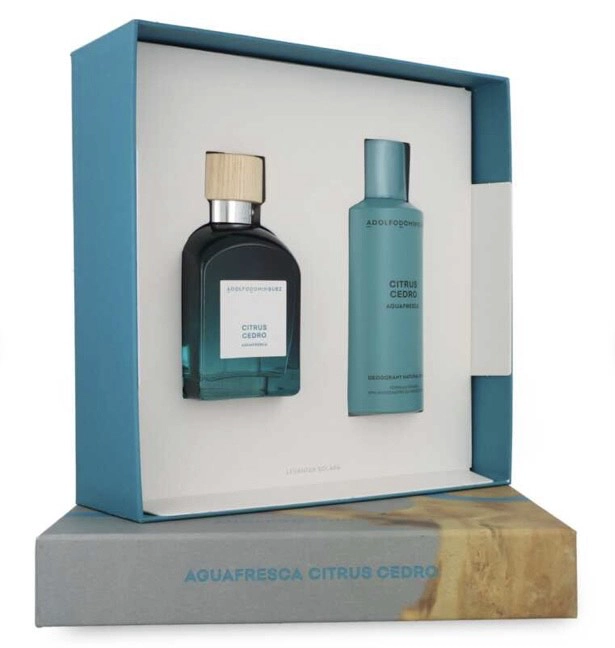 ADOLFO DOMINGUEZ CITRUS CEDRO EDT 120 ML DESODORANTE 150 ML - 1