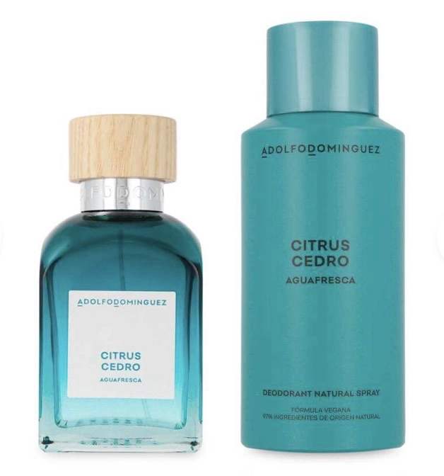ADOLFO DOMINGUEZ CITRUS CEDRO EDT 120 ML DESODORANTE 150 ML - 2