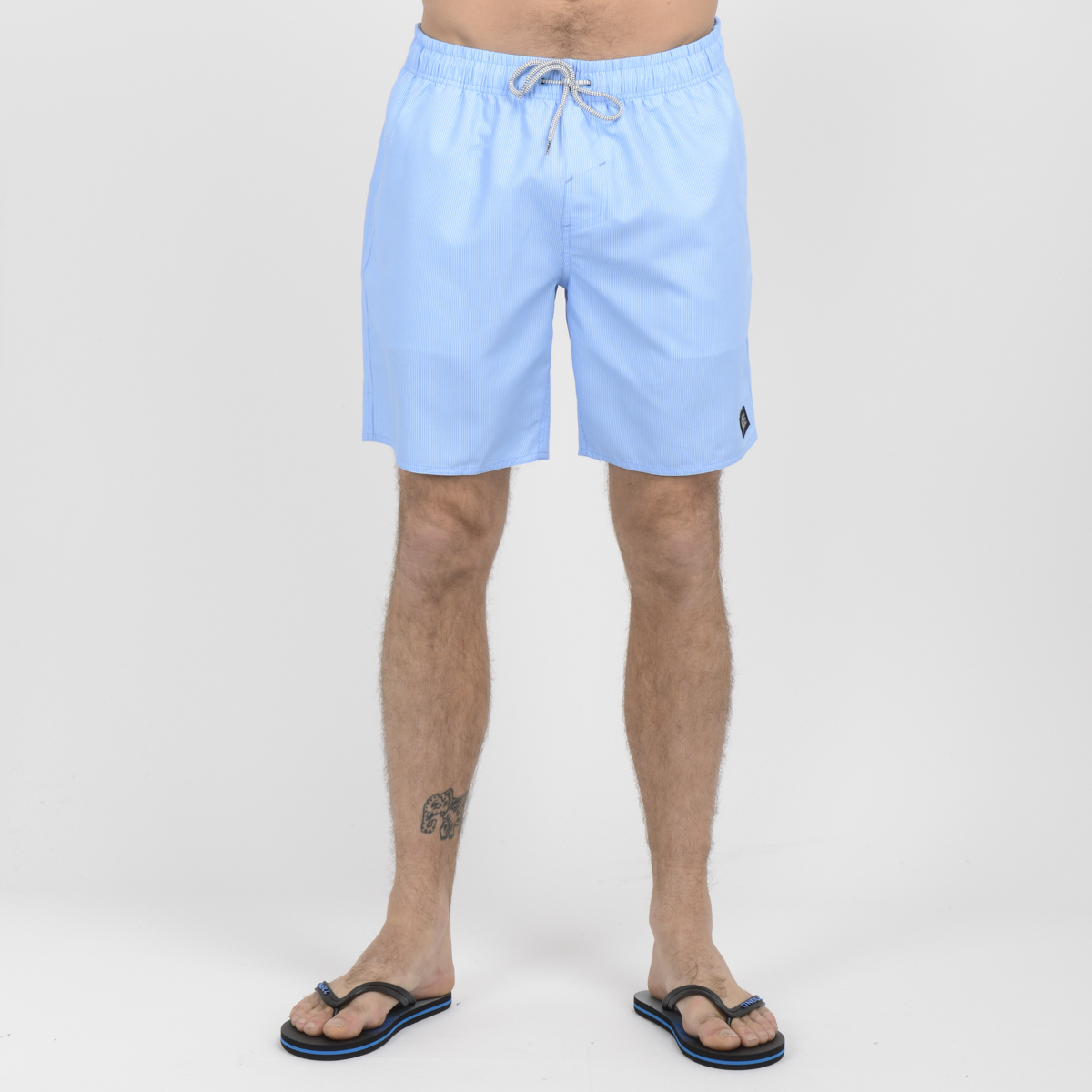BOYS MID LENGTH BOARDSHORT WITH ELASTIC WAIST AZUL ARISTOCRACY