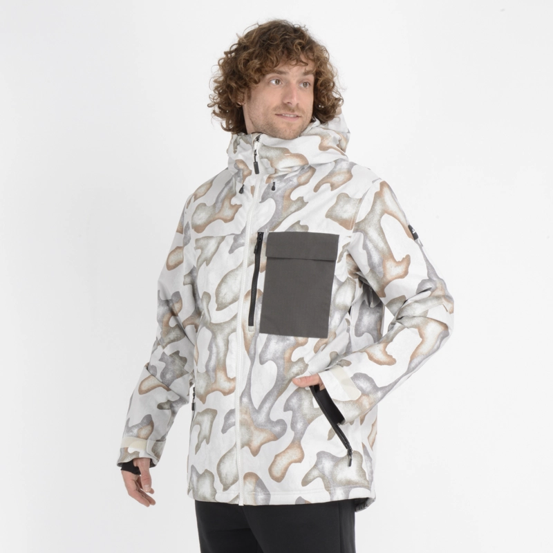 PARKA TECNICA UTILITY JACKET BEIGE CLARO 10K/10K - 4