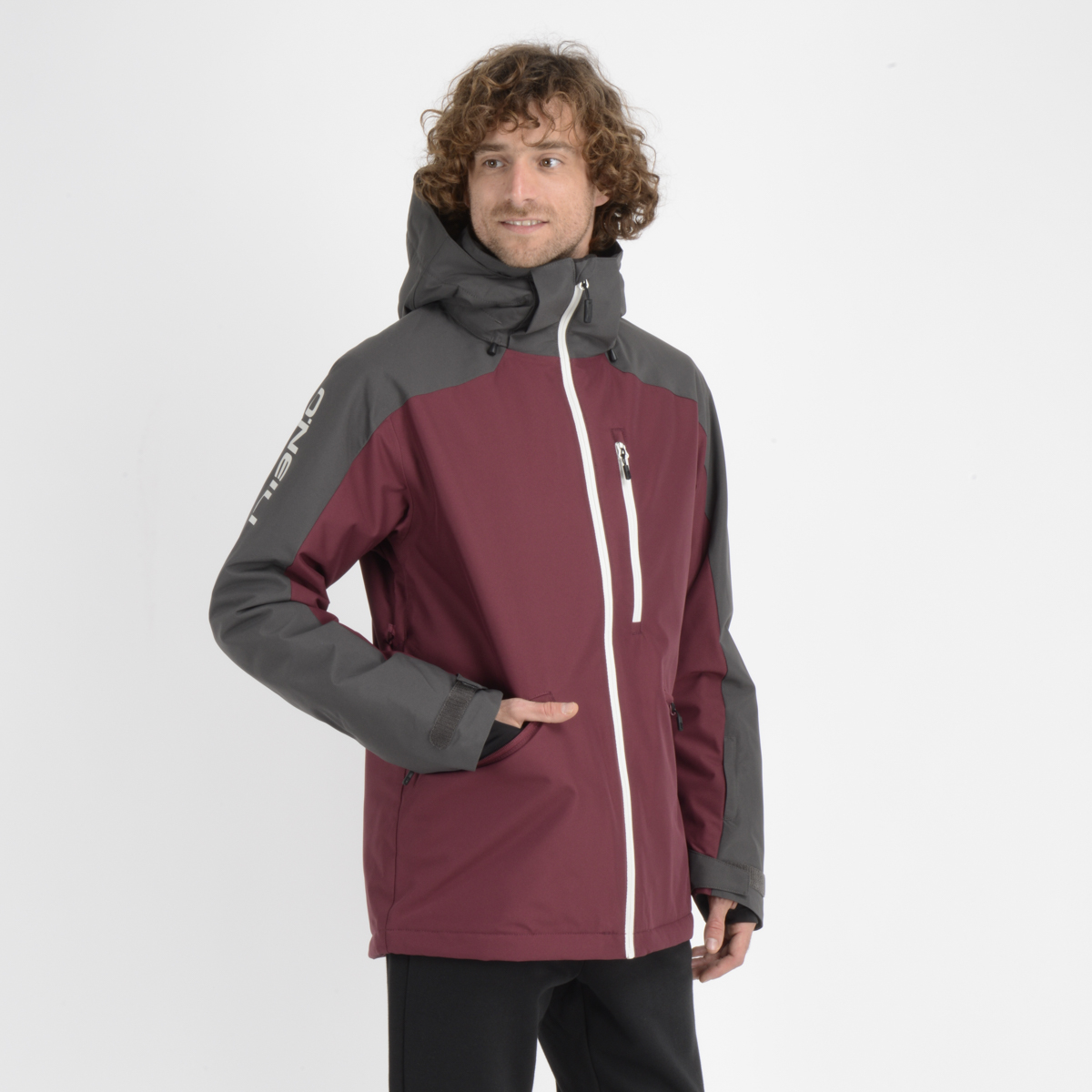 PARKA TECNICA DIABASE JACKET ROJO OSCURO 10K/10K - 3