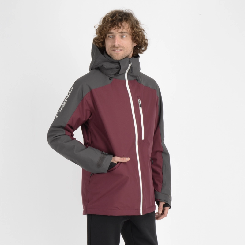 PARKA TECNICA DIABASE JACKET ROJO OSCURO 10K/10K - 3