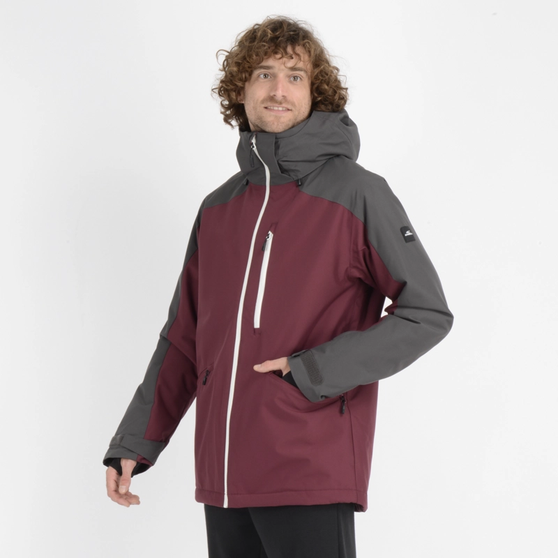 PARKA TECNICA DIABASE JACKET ROJO OSCURO 10K/10K - 4