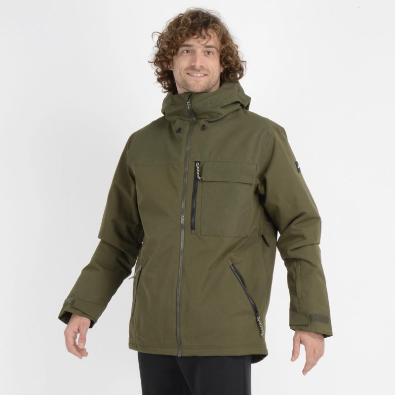 PARKA TECNICA UTILITY JACKET VERDE OSCURO 10K/10K - 4