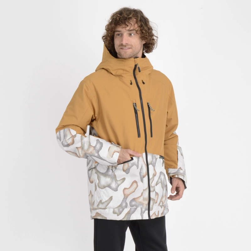 PARKA TECNICA TEXTURE JACKET BEIGE CLARO 10K/10K - 3