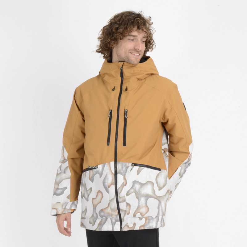 PARKA TECNICA TEXTURE JACKET BEIGE CLARO 10K/10K - 4