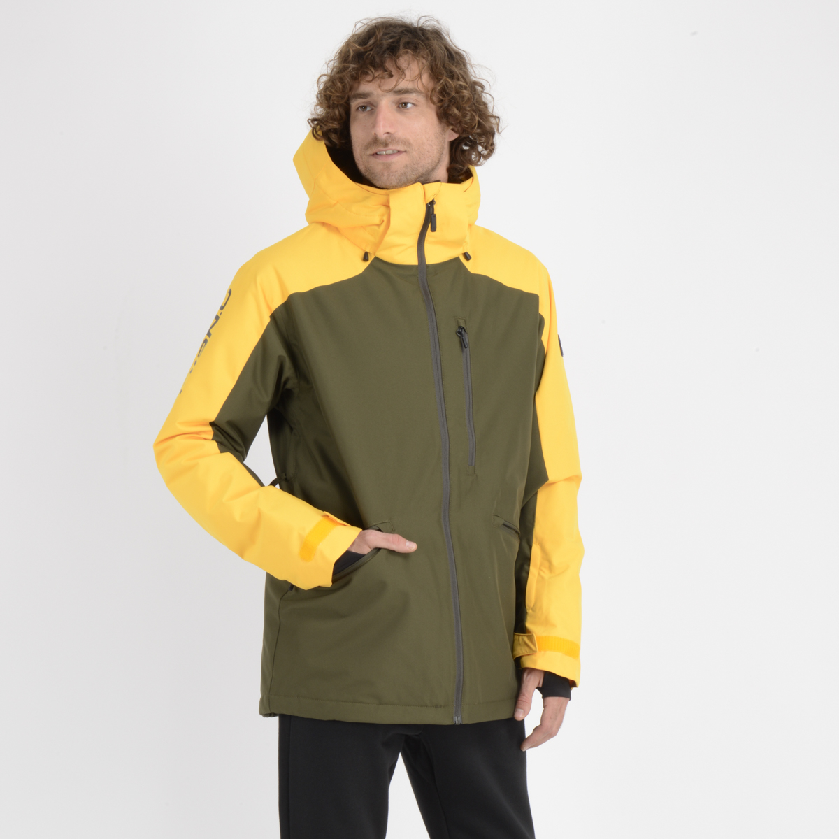 PARKA TECNICA DIABASE JACKET VERDE OSCURO 10K/10K - 3