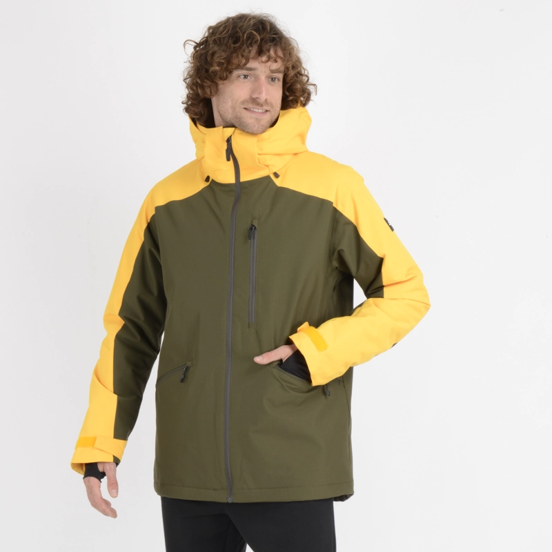 PARKA TECNICA DIABASE JACKET VERDE OSCURO 10K/10K - 4
