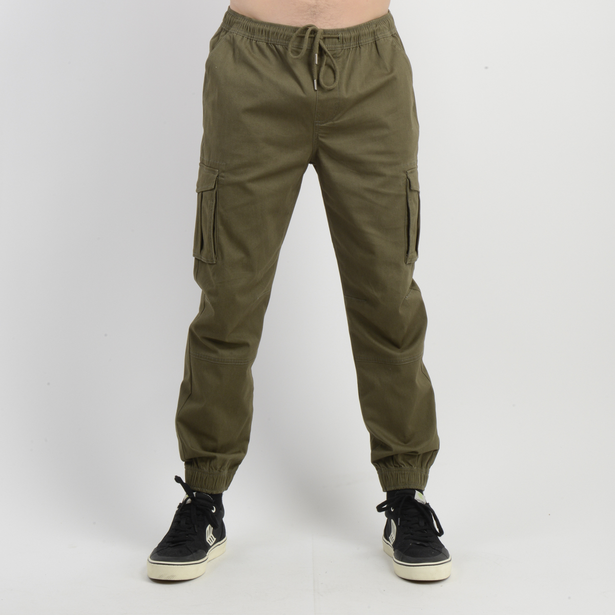 PANTALON DRIFT CARGO VERDE OSCURO - 1