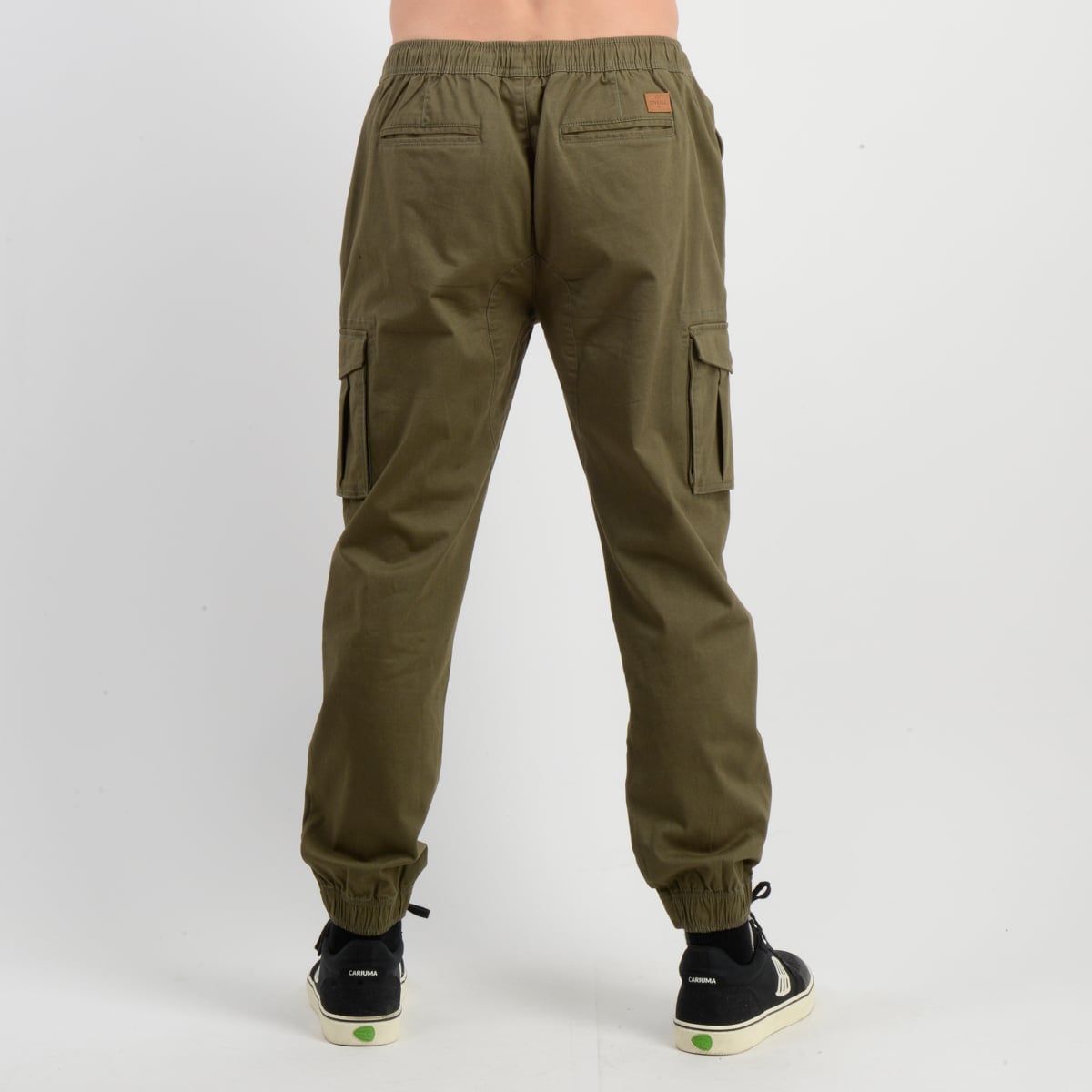 PANTALON DRIFT CARGO VERDE OSCURO - 2