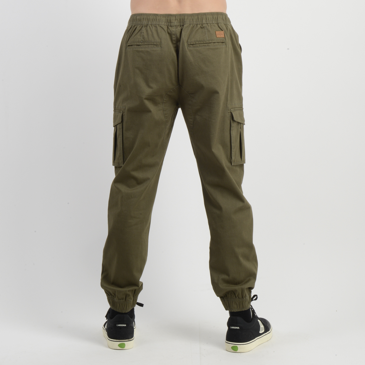PANTALON DRIFT CARGO VERDE OSCURO - 2