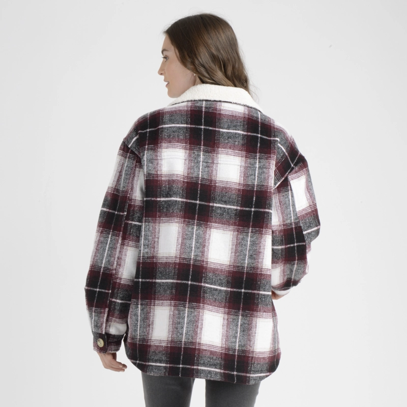 CHAQUETA MALLORY ROJO OSCURO - 2