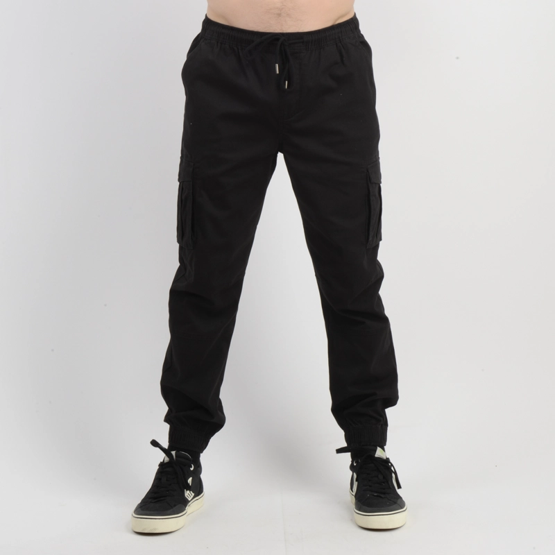 PANTALON DRIFT CARGO NEGRO - 1