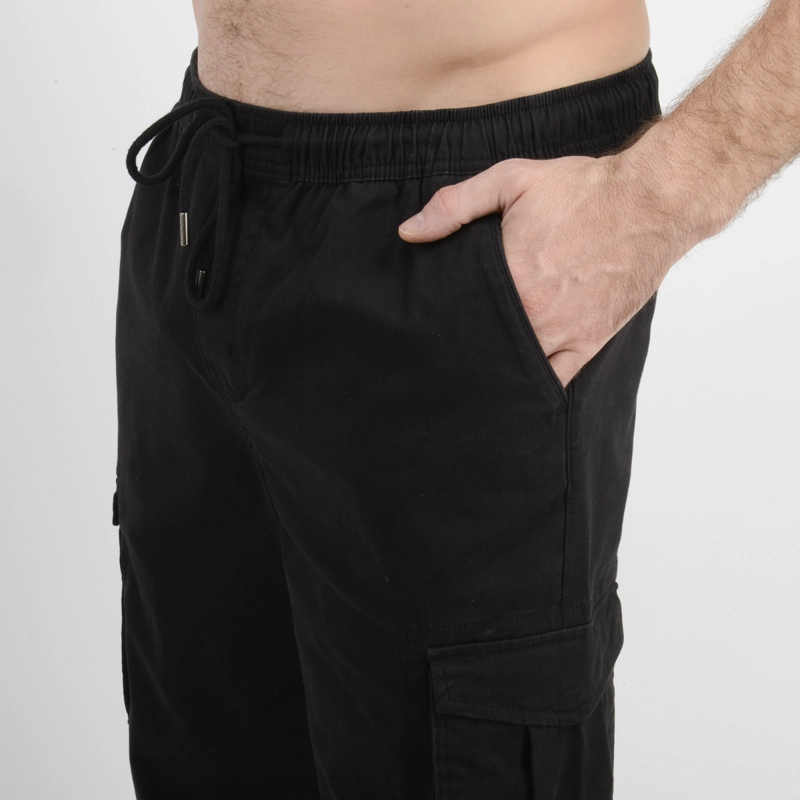 PANTALON DRIFT CARGO NEGRO - 5