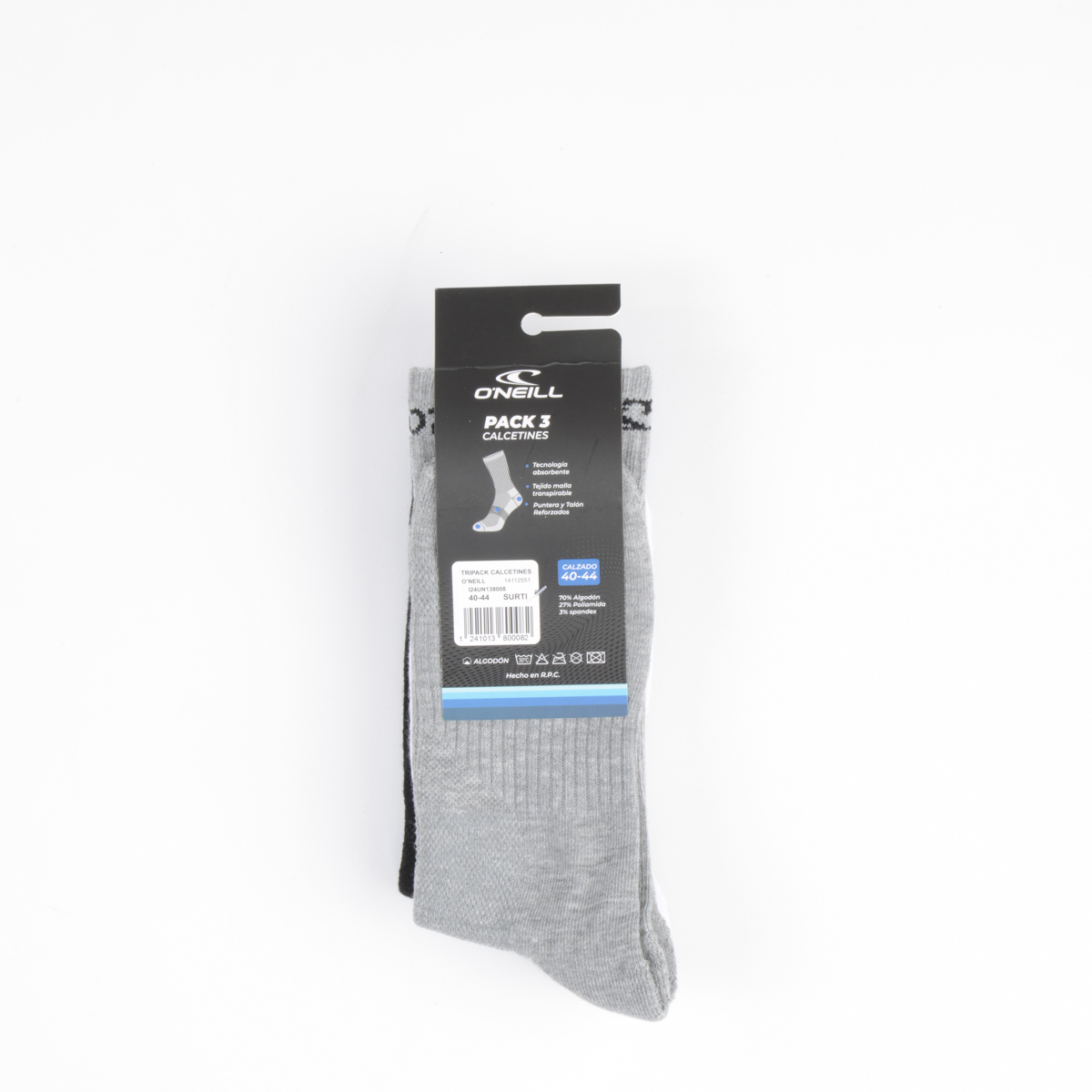 CALCETINES ESSENTIAL TRIPACK TRICOLOR - 3